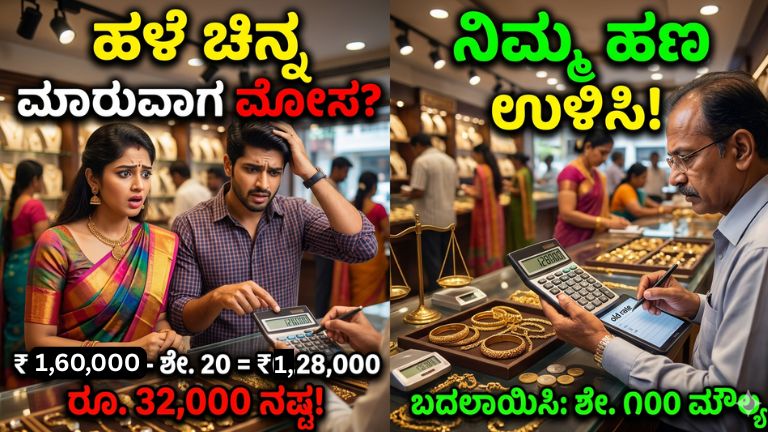 ಹಳೆಯ ಚಿನ್ನ ಮಾರುವ ಮುನ್ನ